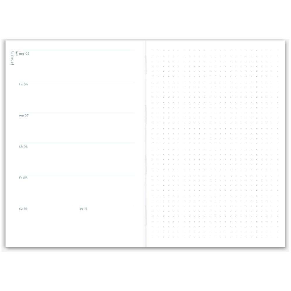Paper Republic Weekly Planner with Notes 2026 A4 - Image 3